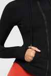 FlexEase™ Full Zip Hooded Jacket with Thumb Holes