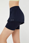 Recycled Swim High Waisted Inner Layer Workout Short for Women