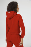 Women's 1/2 Zip Cropped Hoodies Coats