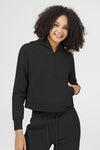 Women's 1/2 Zip Cropped Hoodies Coats