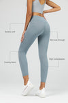 7/8 High Waisted Tummy Control Compression Legging