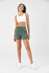 Women's Running Short with Zipper Pockets