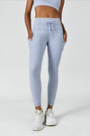 FlexEase™ High-Waist Legging-Greyish Blue