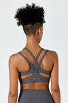 Hitense™ Spaghetti Strap Sports Bra & Flare Legging Set