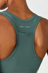 Hitense™ Racerback Sports Bra-Lt Teal