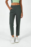 High-rise Mesh-Like  7/8 Sweatpant