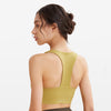 Racerback Sports Bra-Grass Green